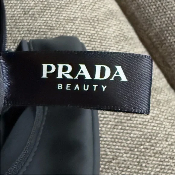 NWT: Prada Ocean Blue and Red Men's Toiletry Bag